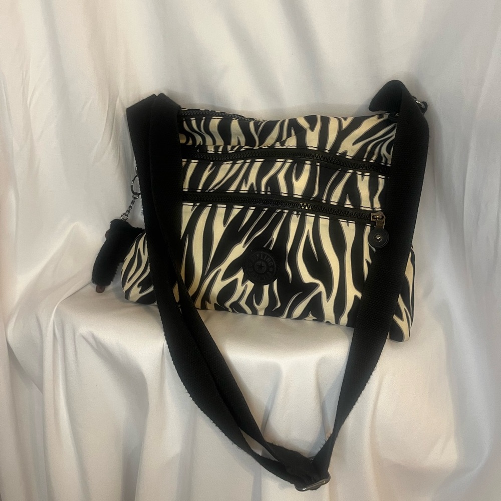 Zebra Kipling crossbody bag